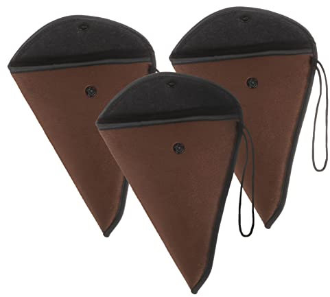 TOYANDONA 3st Ocarina-schutztasche 1 Taschen Für Instrumentenzubehör 12-loch-okarina-tasche Ocarina Anti-verlust-tasche Okarina-taschen Keramik Reiseversorgung Reisen Vlies Tragbar Halterung