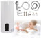 Calentador eléctrico de agua caliente, 80 L, 100 L, 120 L, 220 V, 2000 W, con pantalla LED, para cocina, jardín, baño, caravana (100 L)