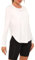 Terecey Sportshirt Damen Langarm - Sommer UPF 50+ Sonnenshirt Sport Blusen - Longsleeve Sonnenschutz Shirt UV-Shirts - Rundhals Langarmshirt Funktionsshirt - Leichtes Atmungsaktiv Weiß-M