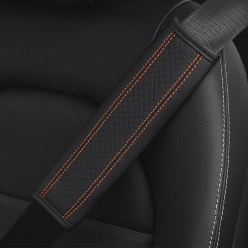 OTYKPXNV 2 Stück Auto Gurtpolster Für Amg 2020-2023, Sicherheitsgurt Abdeckung Seat Belt Padding Gurtschutz Komfort Innenausstattung Styling Zubehör,G