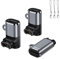 Rndono USB-C zu Garmin Watch Ladeadapter 3-Pack,USBC Ladekabel Adapter für Garmin Fenix 8/7/7X/7S/6,Forerunner 165/965/955/945/265/55/45,Vivoactive 5/4S,Venu 3/3S/2S/SQ,Epix Pro 2,Instinct 2,Tactix