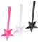 HAOHIZE Salt Shaker Magic Wands, 3Pcs Salt Shakers Star Wand Salt Shakers Magic Stick Refillable Seasonings Dispenser Halloween, Christmas Kitchen