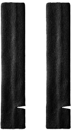 Lufdegim Damen Ballett Yoga Socken Lange Stulpen Damen Beinwärmer Gestrickte Beinstulpen Mädchen Winter Ballett Stulpen für Yoga, Tanz, Tägliches Tragen (Schwarz, 43cm)