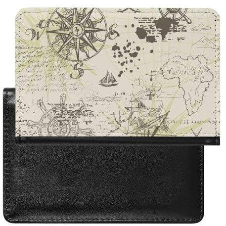 NYKVTG Protecteurs De Carte De Crédit Boussole Portefeuille Poche À Monnaie Accessoire De Voyage