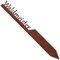 EXTRAVAGANT® Gartenstecker „Waldmeister“ Gemüsestecker Gemüseschilder Gemüse Metall Stahl Rost Edelrost wetterfest Garten Beet Pflanzenschilder Pflanzenstecker Gartenschilder Gartendeko Roststecker