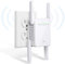 BLIAZAY Upgraded WiFi Extender Booster - Internet Booster with Ethernet Port - 4 Antennas WIFI Booster Range Extender - Wireless Signal Booster Easy Setup
