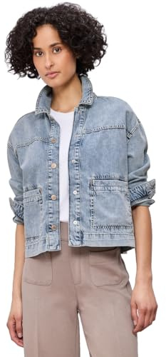 Street One Damen 2117564 Jeansjacke in heller Waschung (1er Pack)