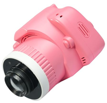 NESTINGHO Mini Camera with Projector for Camping and Photography 1080p Small Travel Camera with Music Playback Function and Ai Photo Editing Feature
