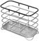 Addis 517433 Wire Cutlery Holder, Chrome Black, 18.5 x 9 x 13 cm