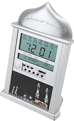 Wecker Digital Muslim Gebet Alarm LCD Automatische Wand Islam Gebet Tischuhr für Zuhause
