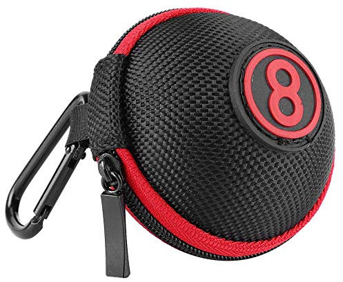 Alomejor Billardball Tasche Tragetasche zum Anbringen von Queue Bällen Billardkugeln Trainingsbällen an Ihrer Queue Stick Tasche