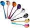 Buyer Star 8 Bunte Teelöffel Cappuccino Espresso Demitasse Kaffeelöffel Kleiner Löffel für Cafe Kitchen Bar Restaurant Small Spoons