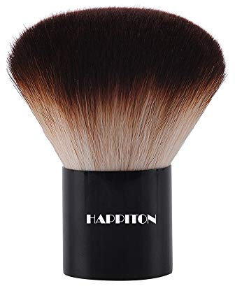 Kabuki Pinceau pour fond de teint pour fond de teint minéral poudre, blush, pinceau de maquillage (manche en aluminium)