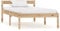 vidaXL Kiefernholz Massiv Bettgestell Holzbett Einzelbett Futonbett Massivholz Bett Bettrahmen Lattenrost Schlafzimmerbett 100x200cm