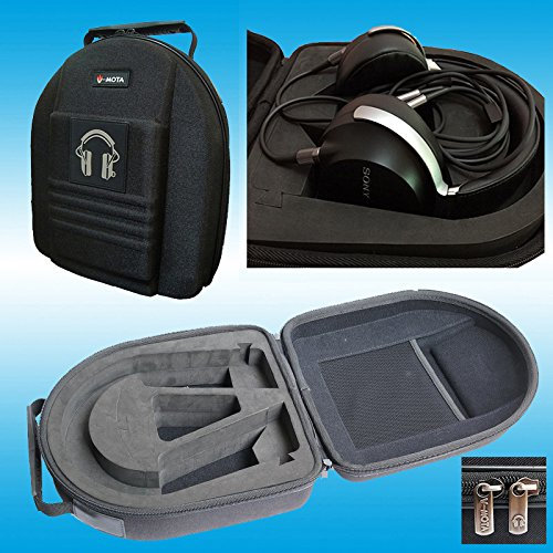 V-MOTA Valigia per cuffie (custodia per il trasporto) compatibile con cuffie Sony MDR-Z7, MDR-Z7M2, XB700, XB1000, CD3000 e Audio Fidelio X2HR, X1, X2, SHP9500, Fidelio L2BO HiFi