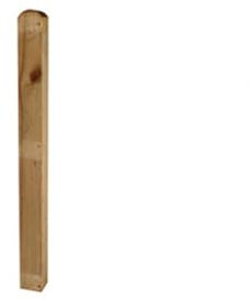 Faura - Poste de Madera Arco | 7x7x100 cm. -