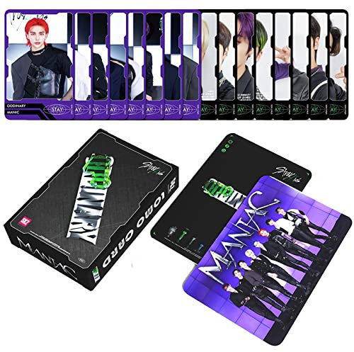 KPOPBTS 55 PCS Stray Kids Lomo Cards ODDINARY New Album Photocard Set Kpop Postcard Gift Merchandise