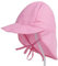 FedMois Cappellino da Spiaggia Cappello da Sole con Visiera Bimbi Bambini, Rosa, 3-18 Mesi