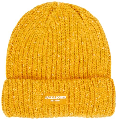JACK & JONES Mütze Herren, Honey Gold, Einheitsgröße