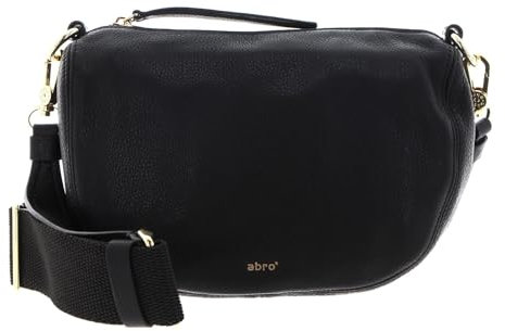 Abro Leather Dalia Crossbodybag Mina Black/Gold