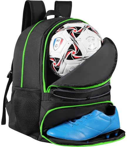TRAILKICKER Black Mesh Basketball Bag with Shoe Compartment Basketball Bag for Boys Girls Men Women Ball Gear All Sports