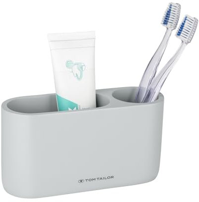 TOM TAILOR Bad-Organizer Grey für Beauty-, und Pflegeartikel Grau