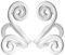 Bimhayuu Schlankheits-Ohrringe Nicht Piercing Akupressur Ohrmanschettenclip Magnetisch Earcuff Akupressur-Massage Akupressur-Schlankheits-Ohrringe Ohrmanschettenclip für Damen Herren (Silber)