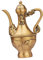 LOVIVER Brass Wine Pot Flagon Lightweight Metal Utility 18cm Jug Water Pitcher for Living Room Ornament Family Kitchenware Collection