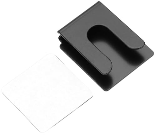 Mikrofon-Clip-Halterung für Radio-Mikrofon, Mikrofon-Clip-Halterung aus | Metall für Auto, Mikrofonhalter-Clip, Klebe-Zubehör für Autoradio