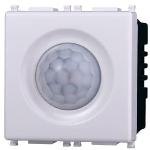 IXTRIMA Sensore di movimento infrarossi PIR compatibile plana colore bianco EV1801