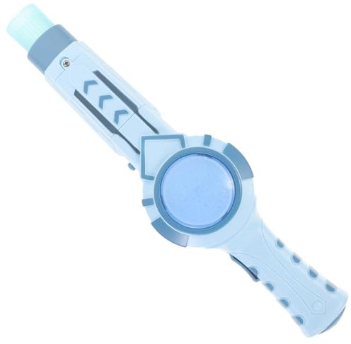 TOYANDONA 1ensemble Machine à Bulles Élastique Portable avec Fumée Jouet pour Anniversaire Et Fête Inclus Bouteilles De Liquide à Bulles