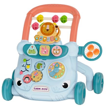 - Walker avec un siège, marcheur d'activités, marcheur avec soutien d'apprentissage, marcheur multifonctionnel pour bébés, marcheur du centre pour les activités pour la journée d'action Gr