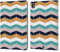 Head Case Designs Inverno Zigzag Custodia Portafoglio in Pelle Compatibile con Apple iPad PRO 13 M4 2024