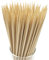 HOPELF 10 Natural Bamboo Skewers for BBQ，Appetiser，Fruit，Cocktail，Kabob，Chocolate Fountain，Grilling，Barbecue，Kitchen，Crafting and Party. Φ=4mm, More Size Choices 6/8/12/14/16/30(100 PCS)