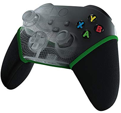 SMART GRIP Controller Hülle - kompatibel zu Xbox One - Das ultimative Controller Anti-Sweat und Anti-Rutsch Upgrade, Waschbar (Schwarz/Grün)