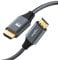 Twozoh Câble HDMI 2M, 4K Câble HDMI 2.0 Haute Vitesse, Cable HDMI à Cordon braqué 1080p 720p Compatible avec PS5, PS3, PS4, PC, Projecteur, TVHD, Xbox