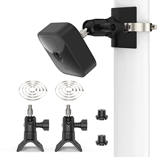 HOLACA Kamera Halterung Masthalterung für All-New Blink Outdoor 4 (4th Gen)/(3rd Gen)/Blink XT/XT2/Blink Mini/Blink Indoor Kameras(schwarz 2pack)