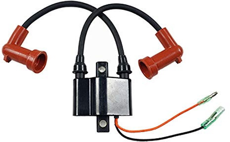 PARTSRUN Hochleistungs-Zündspule für 6F5-85570-00 Yamaha Außenborder F9.9, 13.5, 15, 20, 25 PS 40 PS (2- oder 4-Takt) Motoren IG5301, ZF439-1