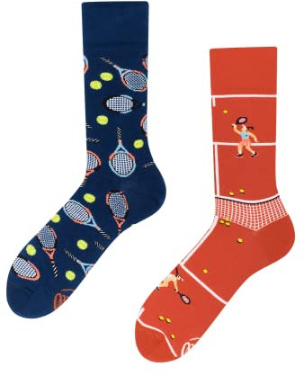 Many Mornings - Grand Slam - Mismatched Socken - Tennis (35-38)