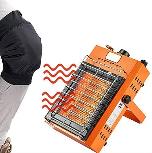 YKYR Winter Compact Gasheizung Tragbare Campingkocher Mit Griff, Gasheizstrahler Gas Heizstrahler, Camping Zeltheizung, Heizofen Im Freien (Size : All Gas Tanks)