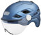 KED B-vis X-lite Fahrradhelm, Blue Metallic Matt, L