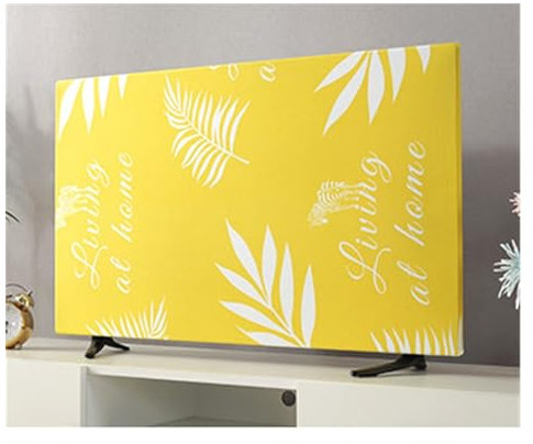 Fundas protectoras para televisores televisor PROTECTURA DE PROTECCIÓN CUBIERTA DE POLVO COLGANTE DE HOGAR televisión LCD Cubierta de polvo Paño de cubierta de poliéster 19-70 pulgadas Decoración univ