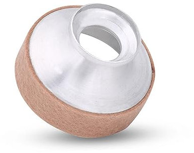 Hapihom Tenor-Saxophon-Dämpfer, Aluminiumlegierungs-Dämpfer-Dämpfer, Saxophon, leichte Übungsgeräusche entfernen