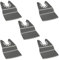 Rennie Tools Lot de 5 lames de racloir/lames oscillantes pour outil multifonction 50 mm pour racler, couper, enlever la peinture, le calfeutrage adhésif, compatible avec Dewalt Stanley Worx F30
