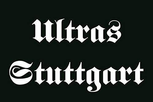 U24 Aufkleber Ultras Stuttgart Flagge Fahne 15 x 10 cm Autoaufkleber Sticker