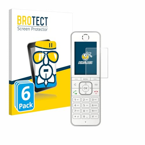 BROTECT 6 Stück Schutzglas für AVM Fritz!Fon C6