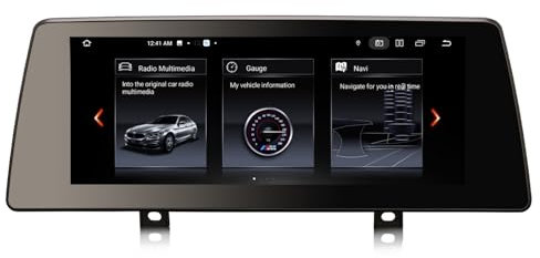 Qualcomm 8-Kern 4GB+64GB Android 14.0 DAB+ Autoradio für BMW 2 Serie F22 F45 F46 (2013-2016) MPV NBT mit GPS Navigation CarPlay Android AUTO DSP WiFi SD Bluetooth 5.1 SWC iDrive 10,25 IPS Touchscreen