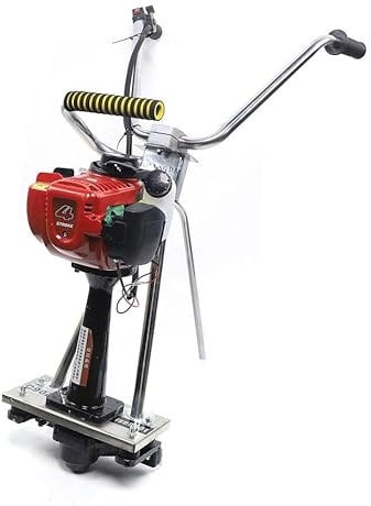 Beton Vibrationsmaschine 4 Takt Power Easy Estrich Stampfbalkenfinisher - Professioneller Betonvibrator für glatte Oberflächen