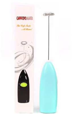 Montalatte Elettrico, Viafexna 4 in 1 Montalatte Elettrico Cappuccino, Schiuma di Latte Caldo e Freddo, Spegnimento Automatico, 4 Modalità, Rivestimento Antiaderente, Facile da Pulire (style 3)