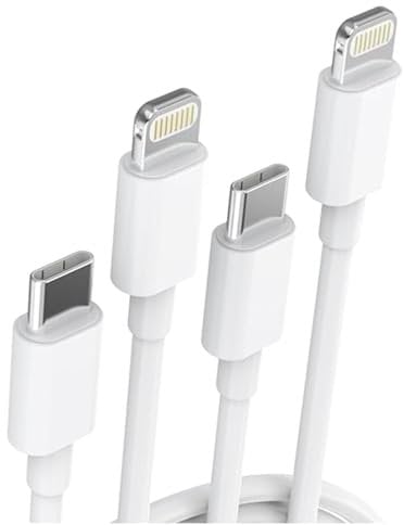 USB C Lightning Kabel, iPhone Ladekabel original Apple MFi Zertifiziert 2er Pack usb c Schnellladekabel iPhone Kabel für iPhone 14 Pro Max Plus/13 pro/12/11/8/7/6/5/SE/XR/XS/iPad, für USB C Adapter